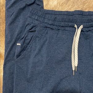 Vuori Heathered Blue Joggers